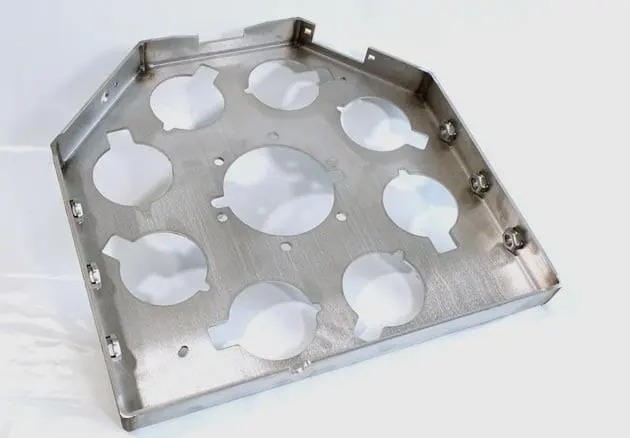 Flasque en Inox 5 mm